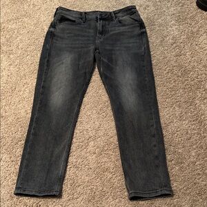 Dear John Women's Charcoal Straight Leg Jeans